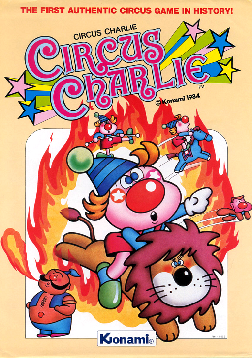 Circus Charlie Game Cover
